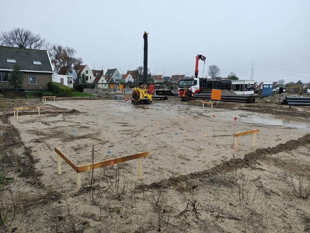 uitzetwerk in de bouw